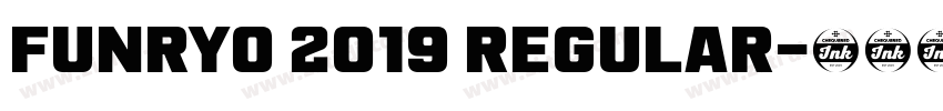 funryo 2019 regular字体转换